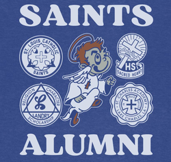 United by Tradition — Saints Alumni Tee